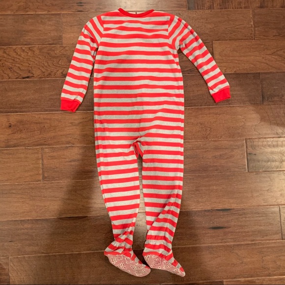 Carter’s Striped Santa Blanket Sleeper - Picture 5 of 6